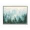 Stupell Industries Abstract Pine Forest Landscape with Mist Framed Wall Art
